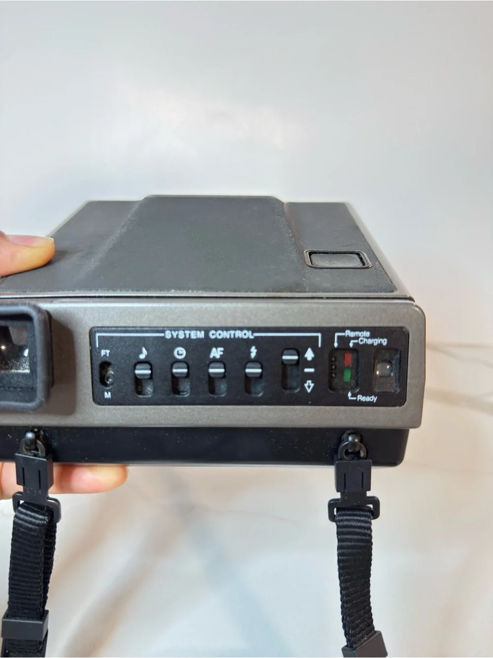 Polaroid Gray and Black Image System Instant Camera